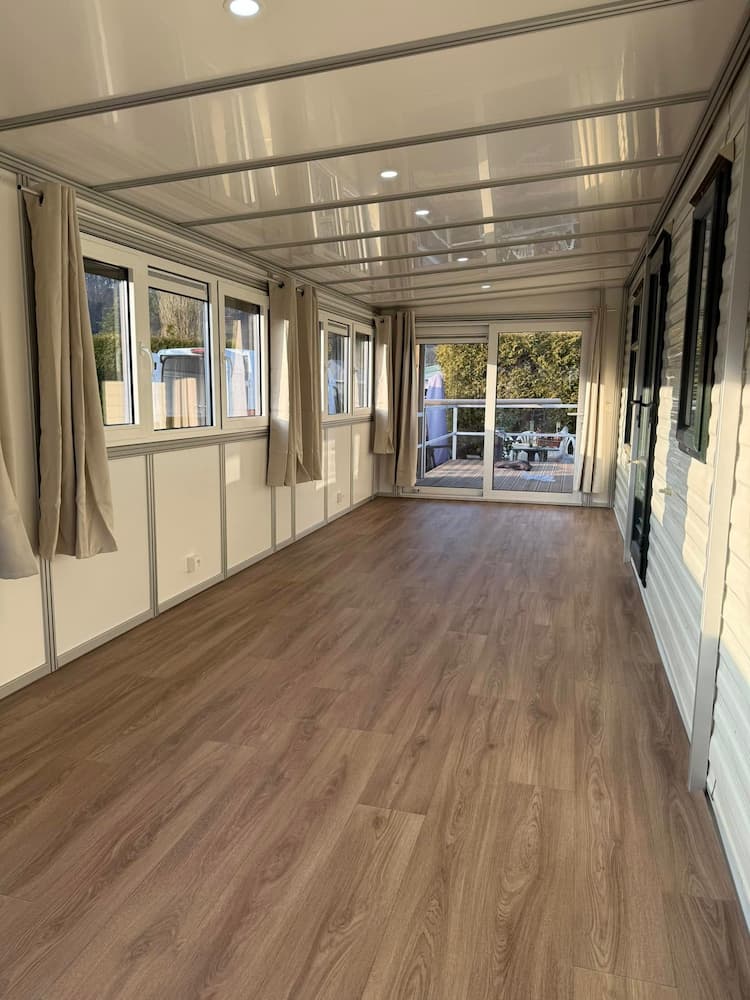 auvent avec isolation interieur