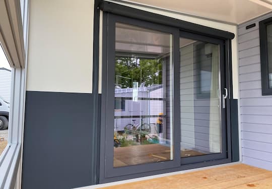 baie coulissante pour auvent