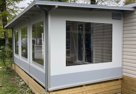 fenetre fixe de auvent