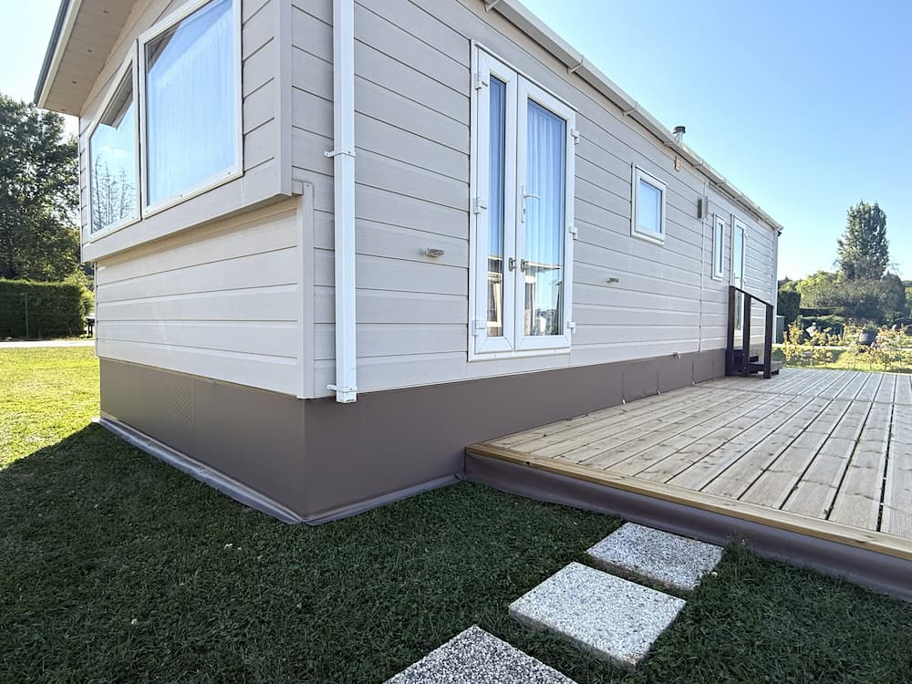 jupe de auvent de caravane ou mobil-home